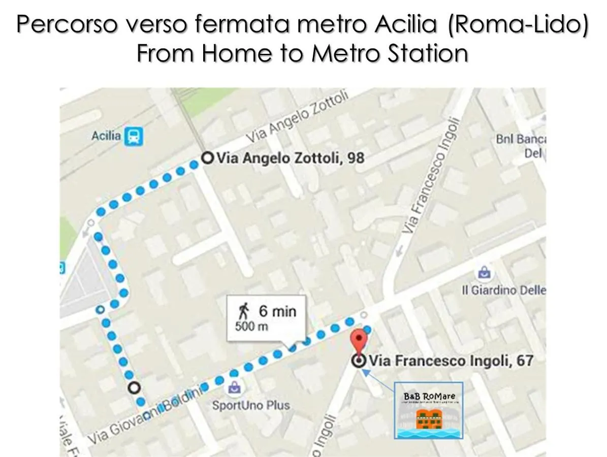Apartmán Romare, Tra Roma E Il Mare Acilia
